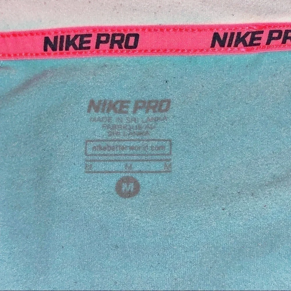 Nike Kids Pro Quarter Zip Hooded Animal Print Pullover Hoodie Size M